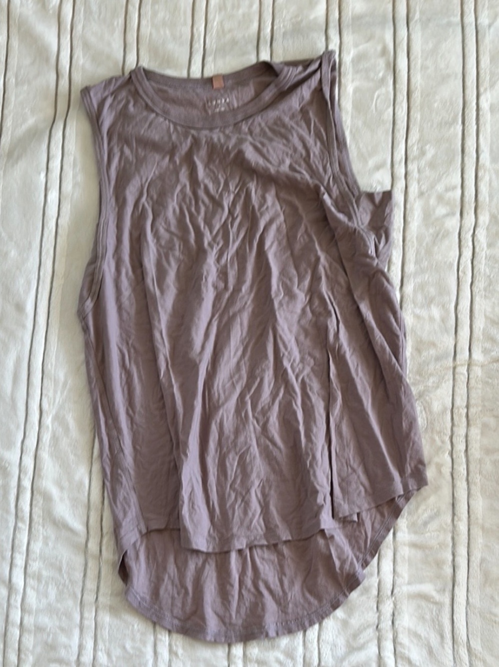 lunya Mauve Sleeveless Tank Skirt